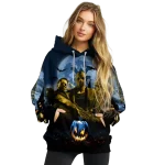 west virginia mountaineers halloween vibes blue black hoodie best selling