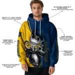 west virginia mountaineers jack skellington blue hoodie best selling