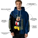 west virginia mountaineers mickey mouse blue black hoodie best selling