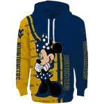 west virginia mountaineers minnie mouse blue hoodie best selling