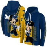 west virginia mountaineers minnie mouse blue hoodie best selling