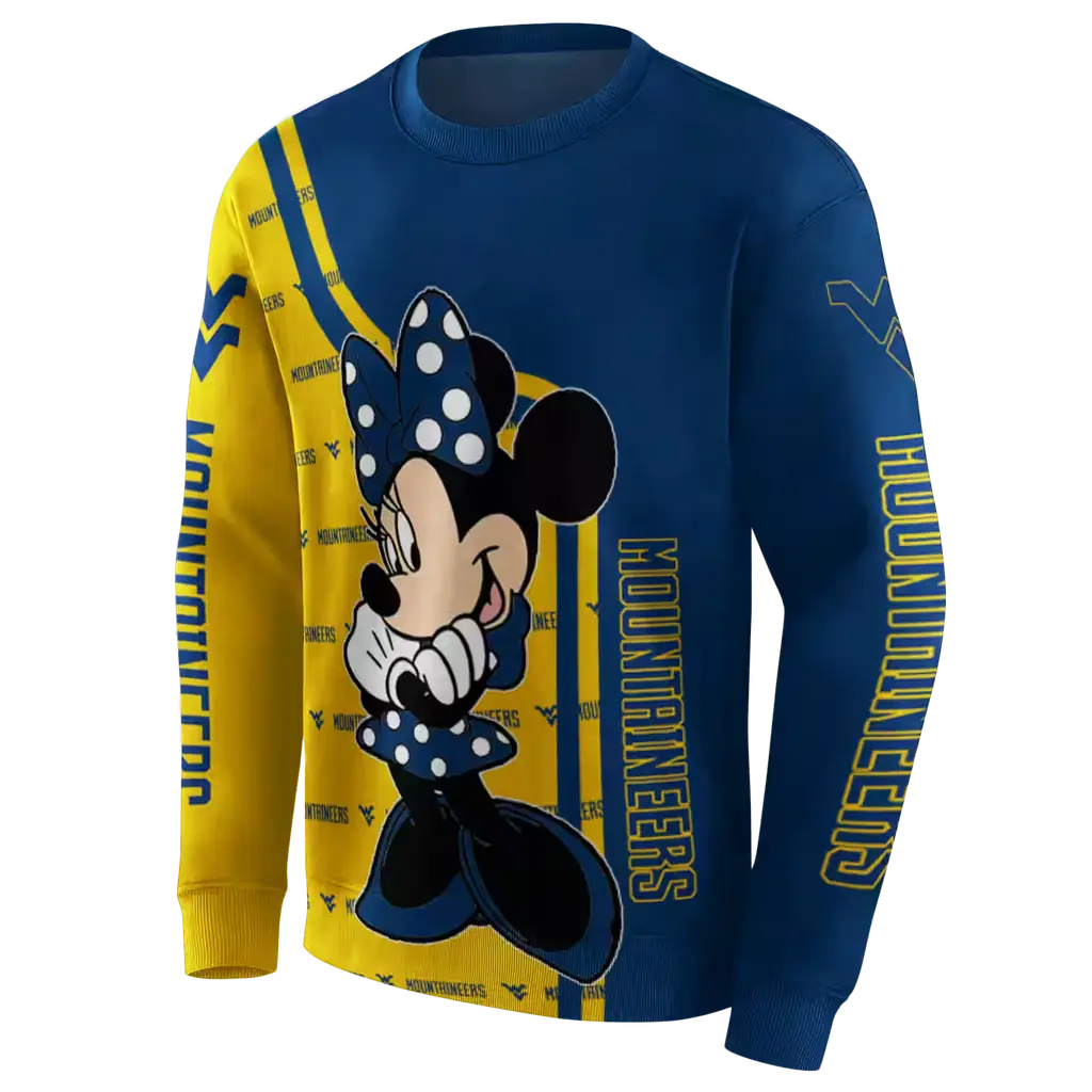 west virginia mountaineers minnie mouse blue hoodie new arrival west virginia mountaineers minnie mouse blue hoodie new arrival