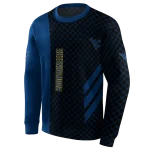 west virginia mountaineers monogram pattern blue hoodie best selling