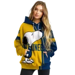 west virginia mountaineers playful snoopy blue hoodie best selling