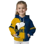 west virginia mountaineers playful snoopy blue hoodie best selling