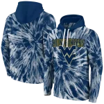 west virginia mountaineers tie dye pattern blue hoodie best selling