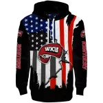western kentucky hilltoppers american pride black hoodie best selling