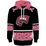western kentucky hilltoppers awareness ribbon black pink hoodie best selling