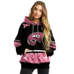 western kentucky hilltoppers awareness ribbon black pink hoodie best selling