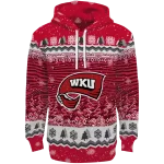western kentucky hilltoppers christmas trees red hoodie best selling