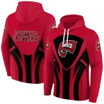 western kentucky hilltoppers concentric lines red black hoodie best selling
