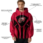 western kentucky hilltoppers concentric lines red black hoodie best selling