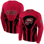 western kentucky hilltoppers concentric lines red black hoodie best selling