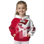 western kentucky hilltoppers graphic punisher red white hoodie best selling
