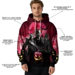 western kentucky hilltoppers halloween vibes red black hoodie best selling