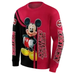western kentucky hilltoppers mickey mouse red black hoodie best selling