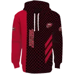 western kentucky hilltoppers monogram pattern red hoodie best selling