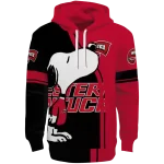 western kentucky hilltoppers playful snoopy red hoodie best selling