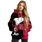 western kentucky hilltoppers playful snoopy red hoodie best selling