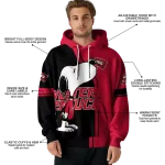 western kentucky hilltoppers playful snoopy red hoodie best selling