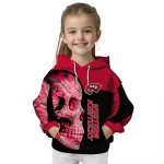 western kentucky hilltoppers skull motif red black hoodie best selling
