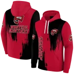 western kentucky hilltoppers splatter effect red hoodie best selling