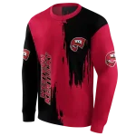 western kentucky hilltoppers splatter effect red hoodie best selling