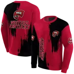 western kentucky hilltoppers splatter effect red hoodie best selling