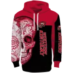 western kentucky hilltoppers sugar skull red black hoodie best selling