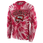 western kentucky hilltoppers tie dye pattern red hoodie best selling