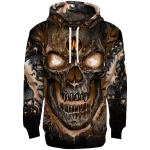 western michigan broncos demonic skull brown black hoodie best selling