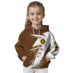 western michigan broncos dynamic slash brown white hoodie best selling