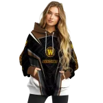 western michigan broncos futuristic pattern brown black hoodie best selling
