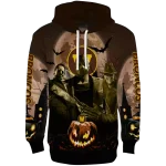 western michigan broncos halloween vibes brown black hoodie best selling