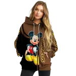 western michigan broncos mickey mouse brown black hoodie best selling