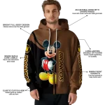 western michigan broncos mickey mouse brown black hoodie best selling