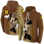 western michigan broncos minnie mouse brown hoodie best selling