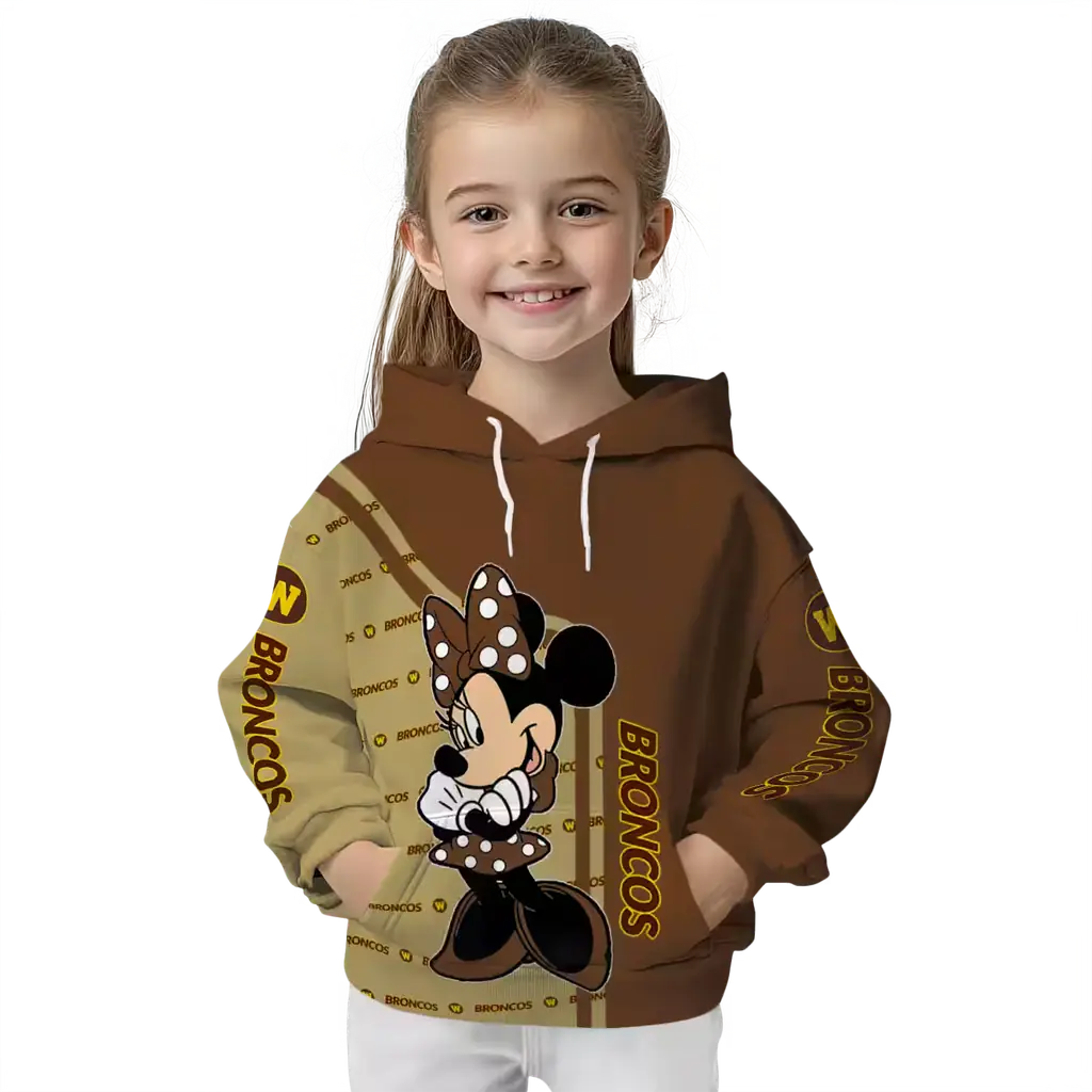 western michigan broncos minnie mouse brown hoodie top rated western michigan broncos minnie mouse brown hoodie top rated