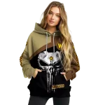 western michigan broncos skull punisher gold black hoodie best selling