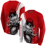 wisconsin badgers jack skellington red hoodie best selling