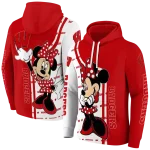wisconsin badgers minnie mouse red hoodie best selling