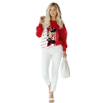 wisconsin badgers minnie mouse red hoodie best selling