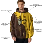 wyoming cowboys achmed skull brown hoodie best selling