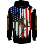 wyoming cowboys american pride black hoodie best selling
