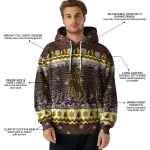 wyoming cowboys christmas trees brown hoodie best selling