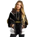 wyoming cowboys futuristic pattern brown black hoodie best selling