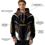 wyoming cowboys futuristic pattern brown black hoodie best selling