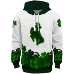 wyoming cowboys lucky motif white green hoodie best selling