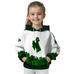 wyoming cowboys lucky motif white green hoodie best selling