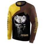 wyoming cowboys skull punisher gold black hoodie best selling